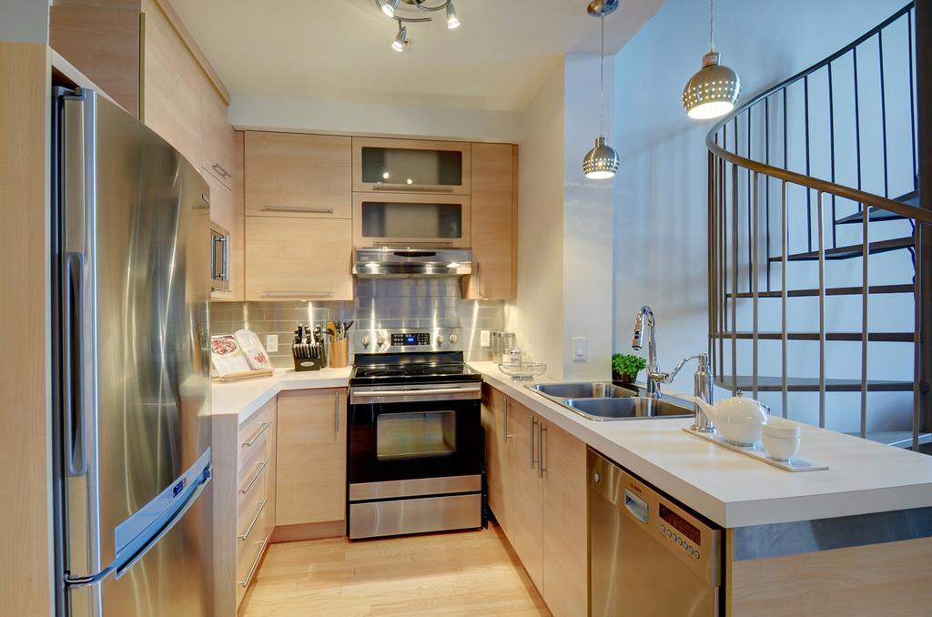 Appartement Les Immeubles Charlevoix - Le 1155 à Ville de Québec Chambre photo